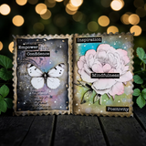 AALL And Create A6 #TP-1341 Photopolymer Clear Stamp Set, Bee Geometry by Autour De Mwa & Co.