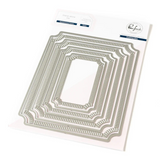 Pinkfresh Studio Essentials Die Set, Notched Corner Frames (PF153ES)
