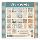 Stamperia Single-Sided Paper Pad 12"X12" 22/Pkg, Family (SBBXLB33)