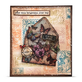 AALL And Create A6 #TP-1443 Photopolymer Clear Stamp Set, Miniature Postage Stamps by Autour De Mwa & Co.