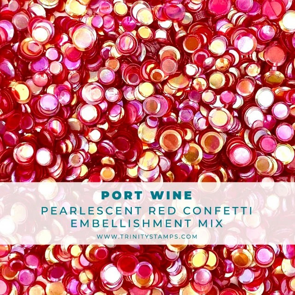 Trinity Stamps, Confetti Mix, Port Wine (TSB-303)