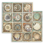 Stamperia, Scrapbooking Double-Sided Paper Pad 12"x12" 10/Pkg, Gardens of Time (SBBL185)