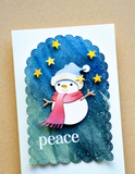 Memory Box Die, Snowman and Birdie Friend (94973)