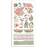 Stamperia, Paper Cut-Outs, House Of Roses (SBBCT11)