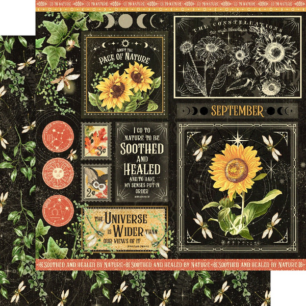 Graphic 45, Life is Abundant, Double-Sided Cardstock 12"X12", September (4502771)
