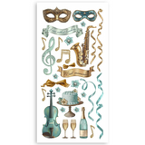 Stamperia, Paper Cut-Outs, Masquerade (SBBCT08)