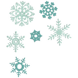 Sizzix, Clear Stamps Set 12PK & Framelits Die Set 15PK Combo, White Christmas #2 by Catherine Pooler (666724 & 666725))