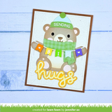 Lawn Fawn, Lawn Cuts Custom Craft Dies, Big Hugs Pop-Up (LF4204)