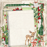 Simple Stories, Simple Vintage Believe Double-Sided Cardstock 12"X12", Filled With Wonder (#25509)