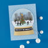 Spellbinders, Etched Dies by Simon Hurley, City Skating Scene (S4-1577)