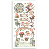 Stamperia, Paper Cut-Outs, House Of Roses (SBBCT11)
