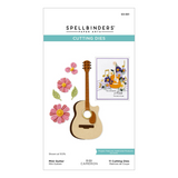 Spellbinders, Mini Guitar Etched Dies by Bibi Cameron (S3-551)