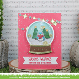 Lawn Fawn, Lawn Fawn Stamps & Dies Bundle, Winter Birds (LF3225 & LF3226)