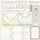 49 And Market, All-In-One Paper Collection Kit, 12"x12", Confetti Moments (AIO-35049)