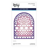Spellbinders, Stained Glass Window Etched Dies from the Metamorphosis Collection by Simon Hurley (S4-1265)
