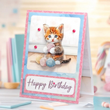 Katy Sue, Crafty Kittens Die Cut Topper & Decoupage Collection