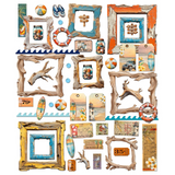 49 and Market, Die-Cut Ephemera Set, Beach Vibes (DBV-32178)
