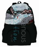 Cycle of Life, Foldable Travel Backpack by Richard Shorty