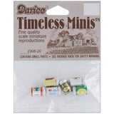 Darice, Timeless Minis, Assorted Beer Cans 6/Pkg