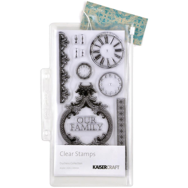 Kaisercraft, Duchess Clear Stamps 8.25"X4" - Scrapbooking Fairies