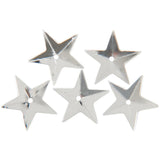 Darice, Star Sequins 18mm 50/Pkg, Silver Color
