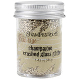 Stampendous Frantage Crushed Glass Glitter 1.41oz, Champagne - Scrapbooking Fairies