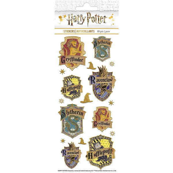 Paper House Sticky Pix Faux Enamel Stickers 8"X3", Harry Potter