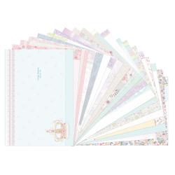 Hunkydory Occasion A4 Card Inserts 20/Pkg, Heartfelt - Scrapbooking Fairies