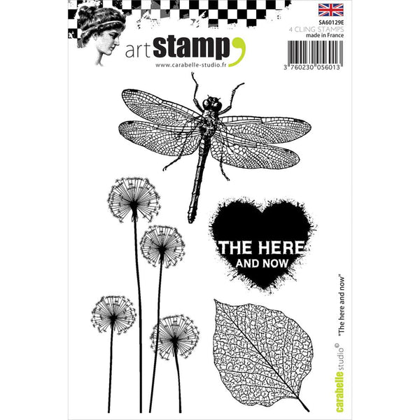 Carabelle Studio Cling Stamp A6, The Here & Now - Scrapbooking Fairies