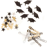 Darice Confetti 24g, Graduation Mix - Scrapbooking Fairies
