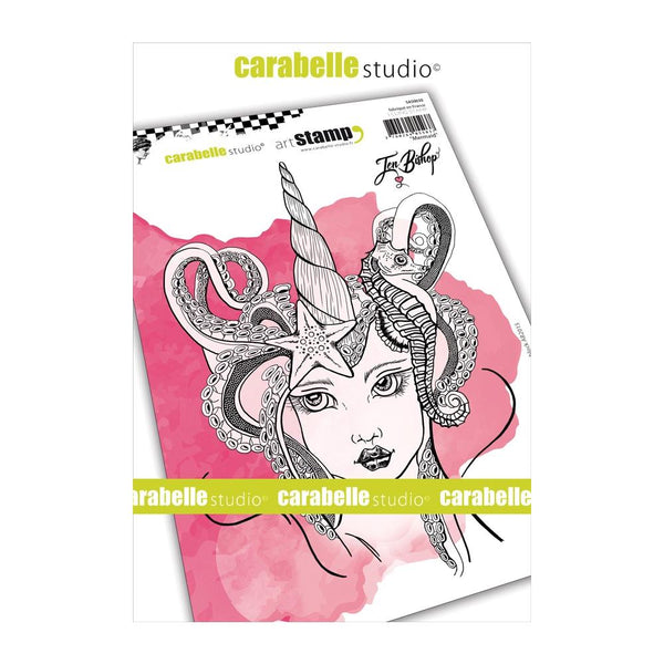 Carabelle Studio Cling Stamp A5, Legend of the Mermaid by Jen Bishop