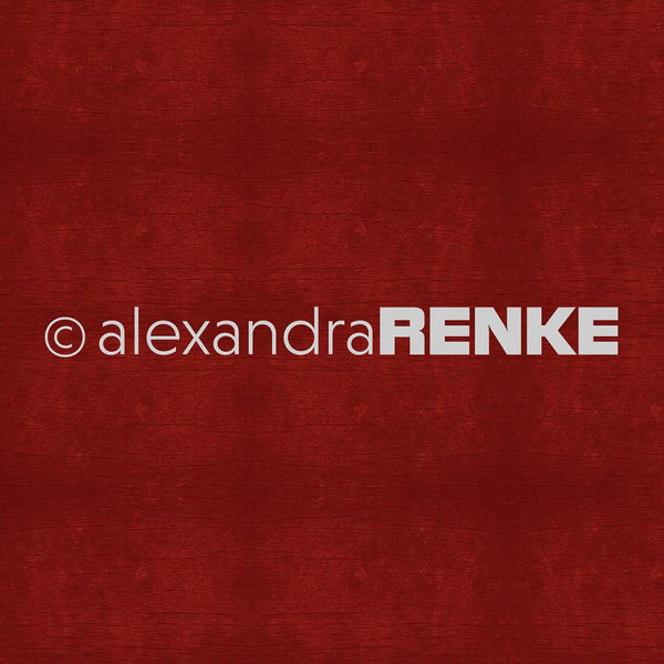 Alexandra Renke Mimi's Basic Design Paper 12"X12", Dark Red