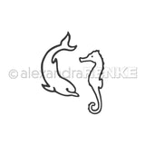 Alexandra Renke Dies, Dolphin And Seahorse