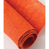 Kraft-Tex Kraft Paper Fabric 18.5"X28.5", Tangerine Tango
