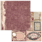 Bo Bunny, 12X12 Paper, Charmed - Petals - Scrapbooking Fairies