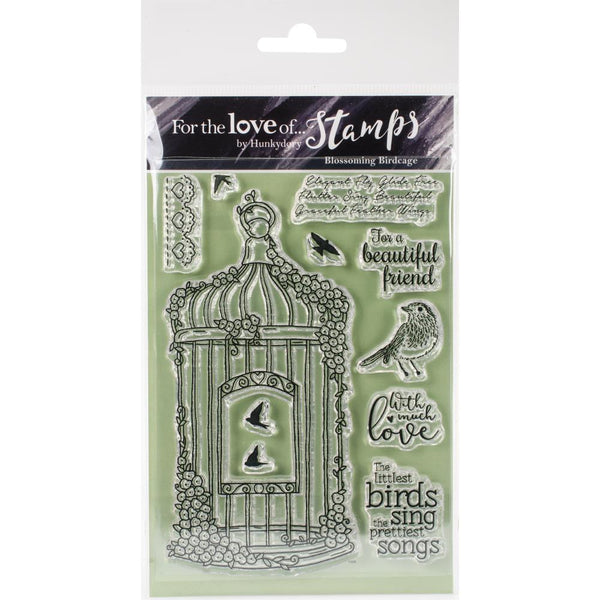 Hunkydory For The Love Of Stamps A6, Blossoming Birdcage - Scrapbooking Fairies
