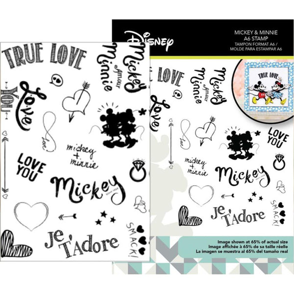 Disney Mickey & Minnie Mouse Stamp Set - Scrapbooking Fairies
