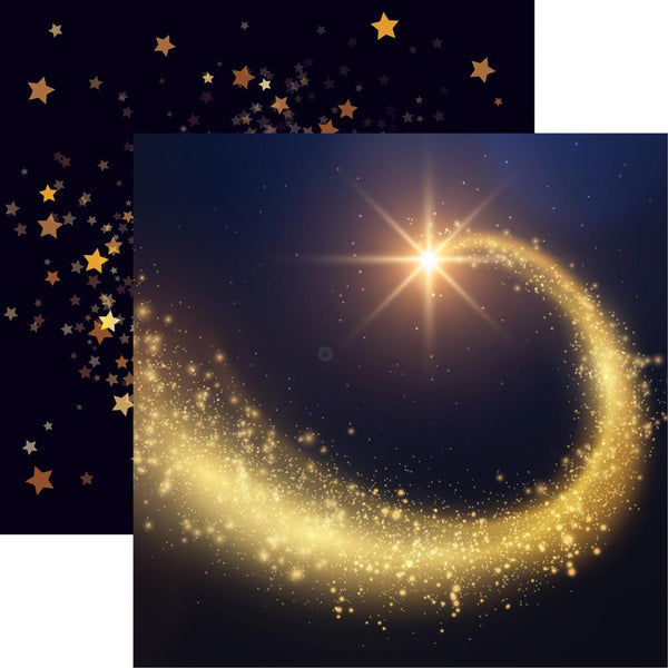 Reminisce, Real Magic Double-Sided Cardstock 12"X12", Pure Magic