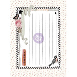 Prima, Amelia Rose Journaling Cards Pad 4"X6" 36/Pkg, 12 Rose Foilled Designs/3 Each