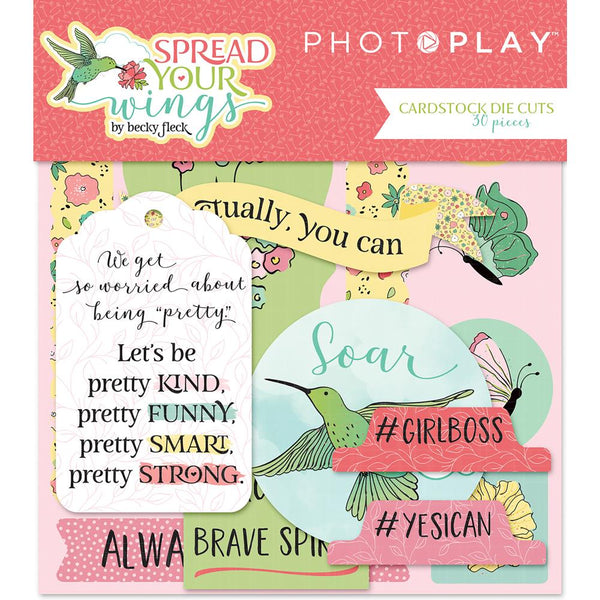 Photo Play, Spread Your Wings Cardstock Die-Cuts