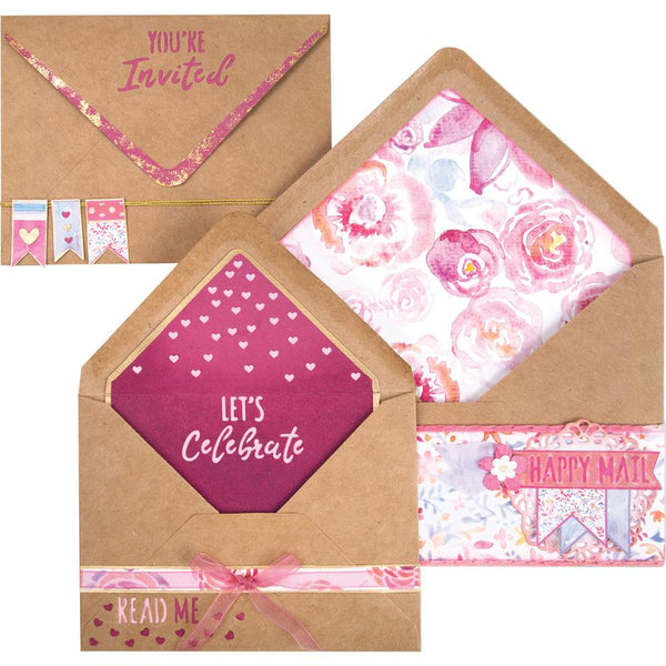 Sizzix Framelits Dies By Katelyn Lizardi, Envelope Liners, A2 & A7