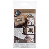 Sizzix Adhesive Sheets - 2 1/2" x 4 3/4", Permanent, 10 Sheets (Tim Holtz Alterations Edition)