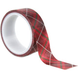 Echo Park, Merry & Bright Decorative Tape 15', Merry Plaid