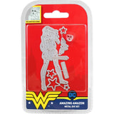 DC Comics Wonder Woman Die and Face Stamp Set, Amazing Amazon