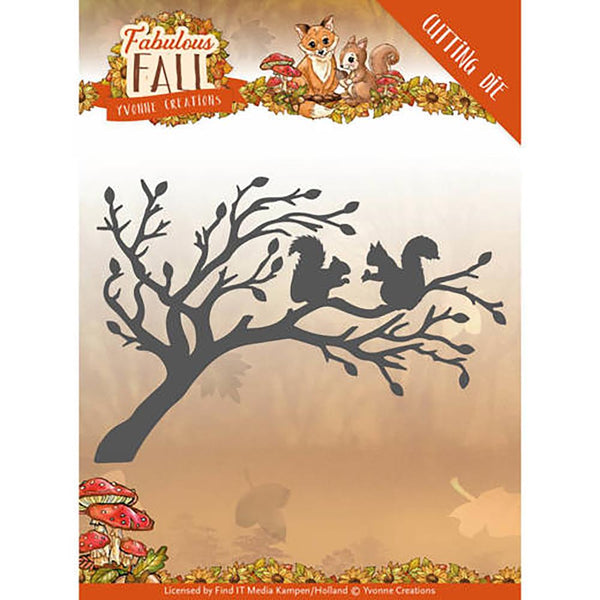 Find It Trading Yvonne Creations Fabulous Fall Die, Squirrels