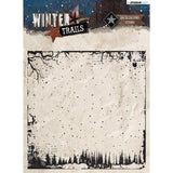 Studio Light, Winter Trails, Background Clear Stamp