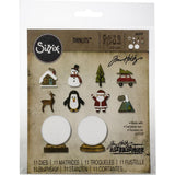 Sizzix Thinlits Dies By Tim Holtz 11/Pkg, Tiny Snowglobes