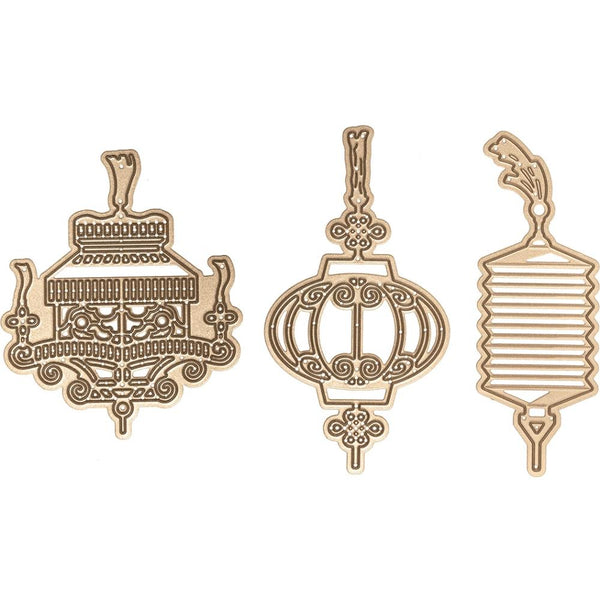 Spellbinders Shapeabilities Dies By Lene Lok, Lanterns 1.35" To 4.1"