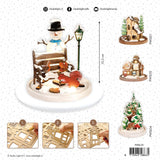 Studio Light Plywood Favorites Scenery, Snowman