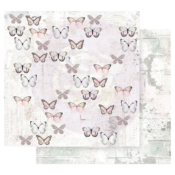 Prima Marketing, Apricot Honey Collection, Rose Gold Foil Double-Sided Cardstock 12"X12", All Together